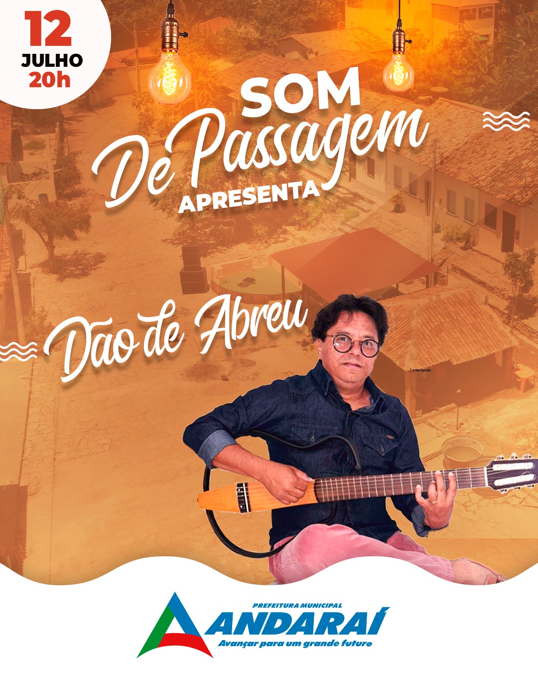 🎶 *SOM DE PASSAGEM apresenta: Dão de Abreu*