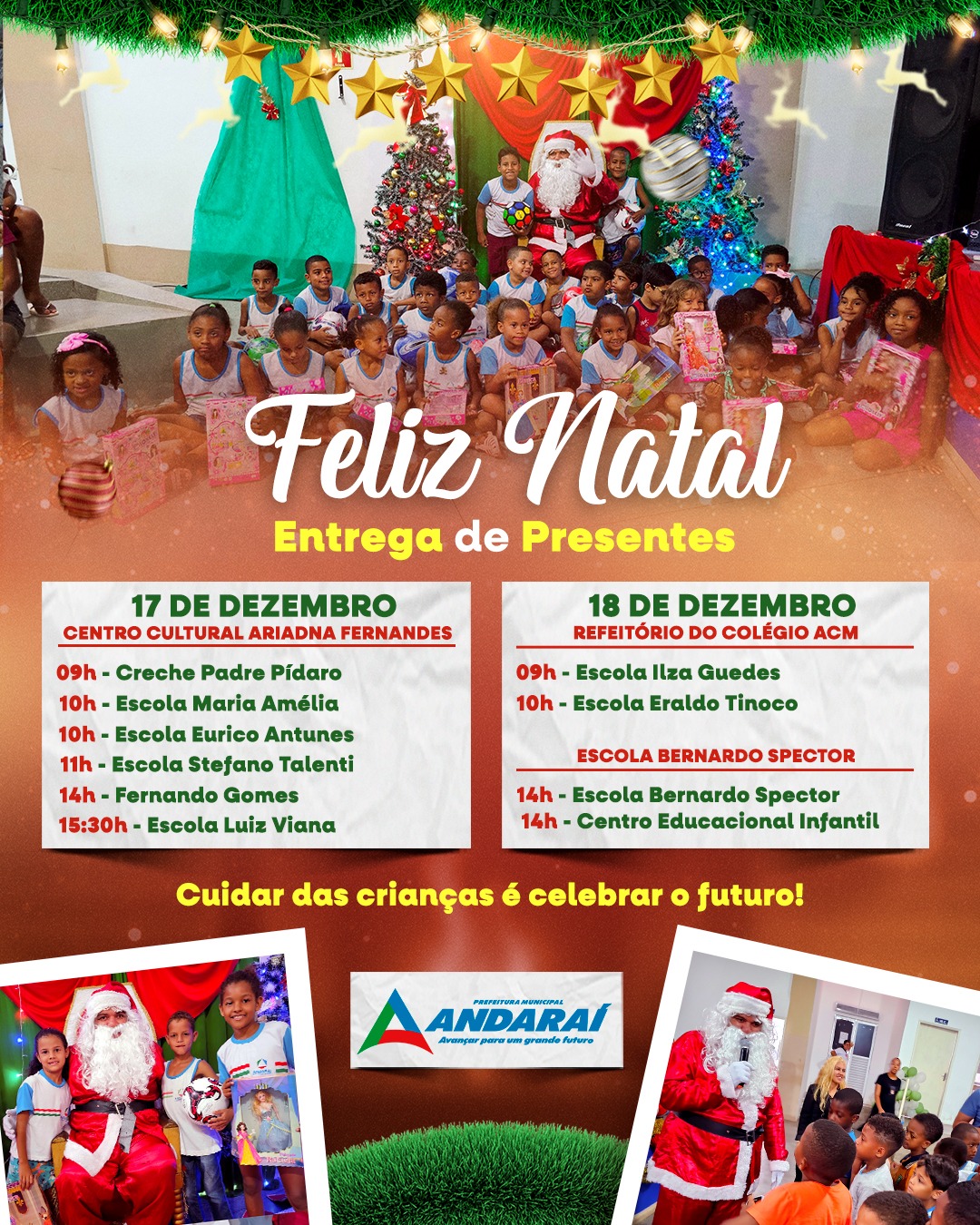 A esperança do Natal se faz presente em cada sorriso?????