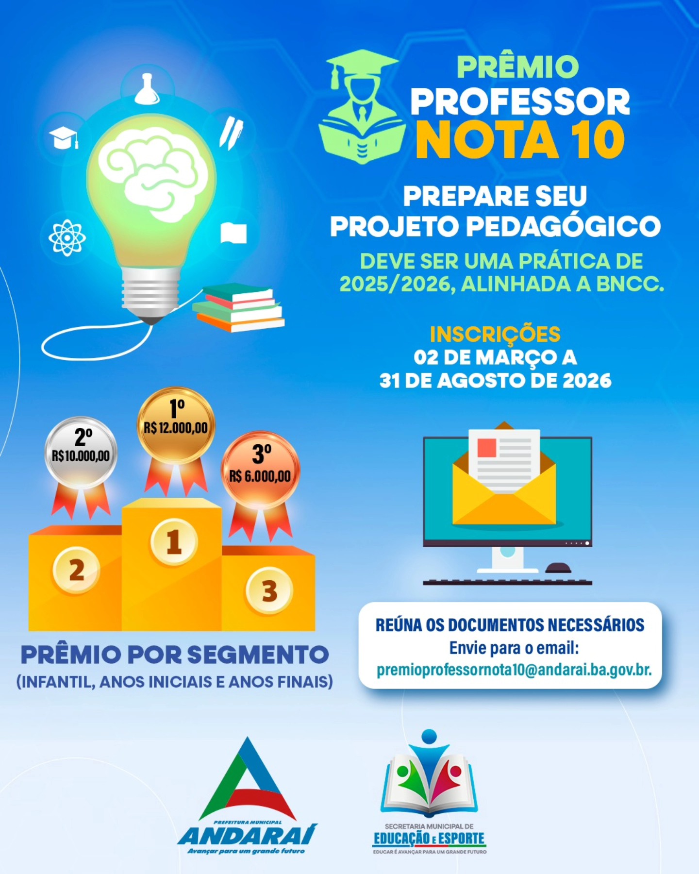 PRÊMIO PROFESSOR NOTA 10